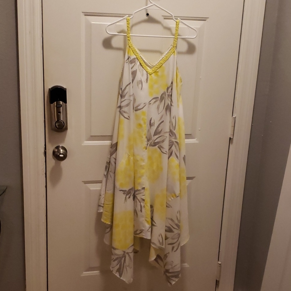 Pineapple handkerchief dress